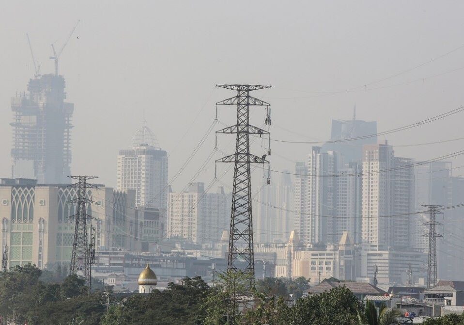 ilustrasi Polusi Udara di Jakarta