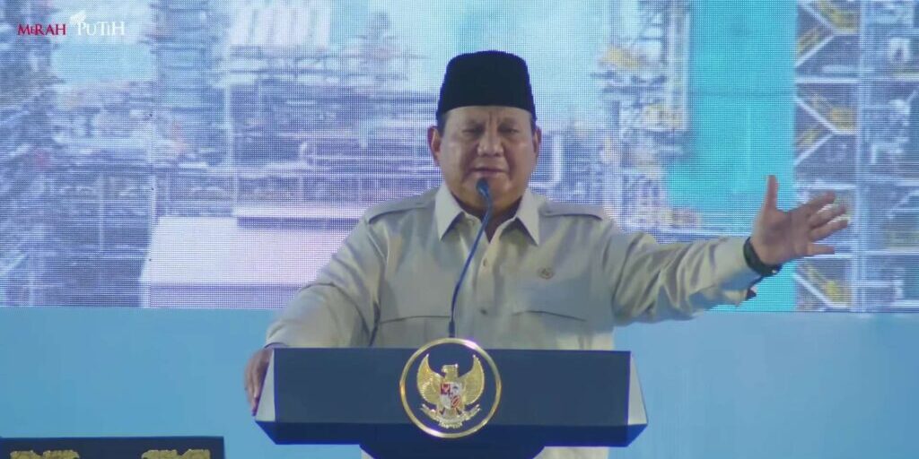 Presiden RI Prabowo Subianto 
