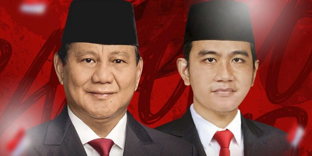 Prabowo Subianto dan Gibran Rakabuming 