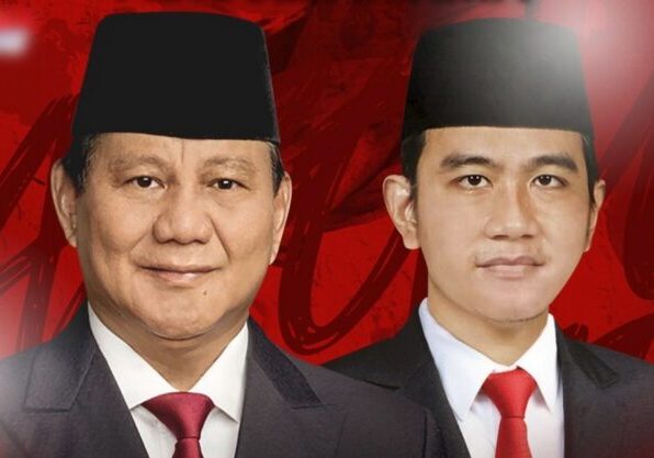 Prabowo Subianto dan Gibran Rakabuming 