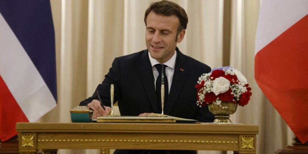 Presiden Emmanuel Macron