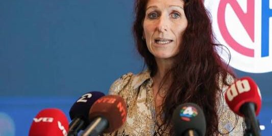 Presiden Federasi Sepak Bola Norwegia (NFF), Lise Klaveness