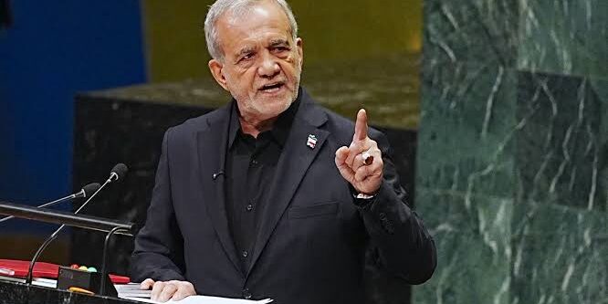 Presiden Iran Masoud Pezeshkian