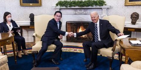 Presiden Joe Biden bertemu PM Fumio Kishida