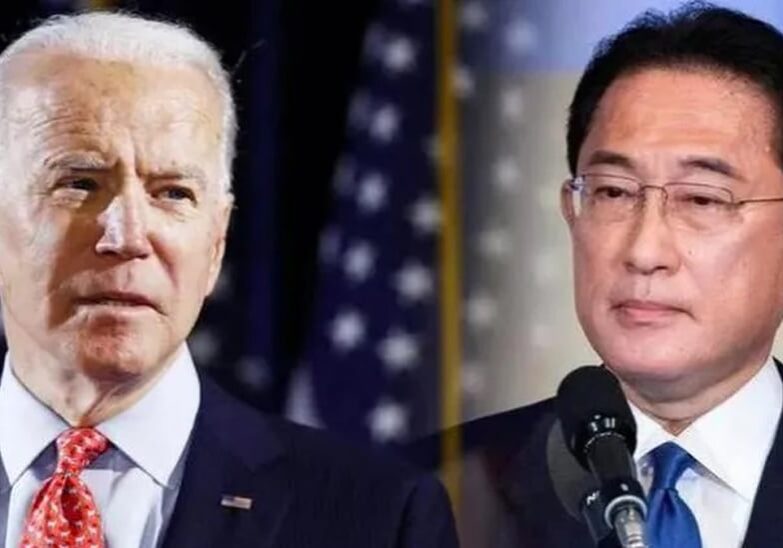 Presiden Joe Biden dan PM Fumio Kishida