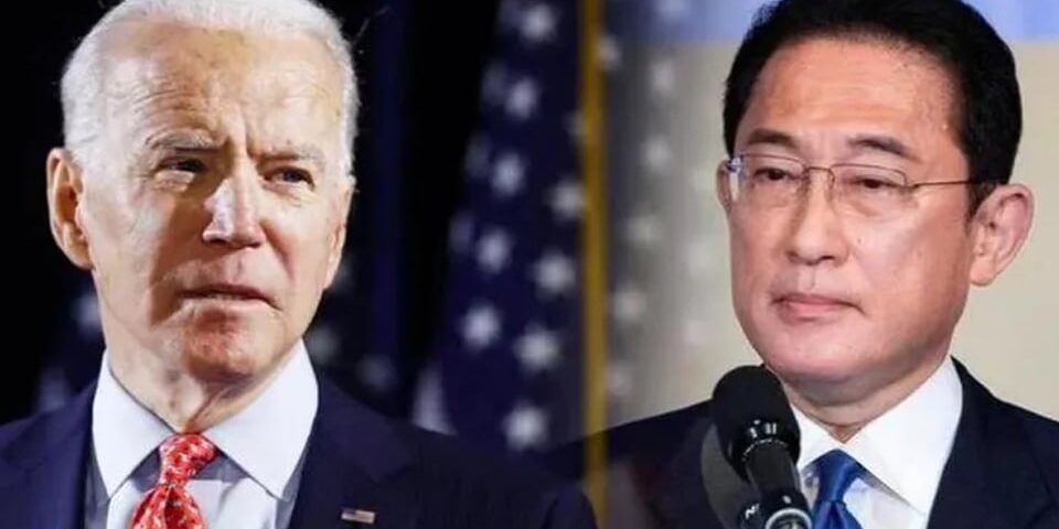 Presiden Joe Biden dan PM Fumio Kishida