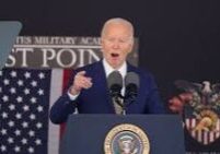 Presiden Joe Biden pidato di West Point