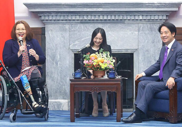 Presiden Lai Ching-te bertemu Senator Demokrat Tammy Duckworth