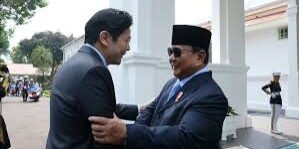 Presiden Prabowo menyambut PM Lawrence Wong