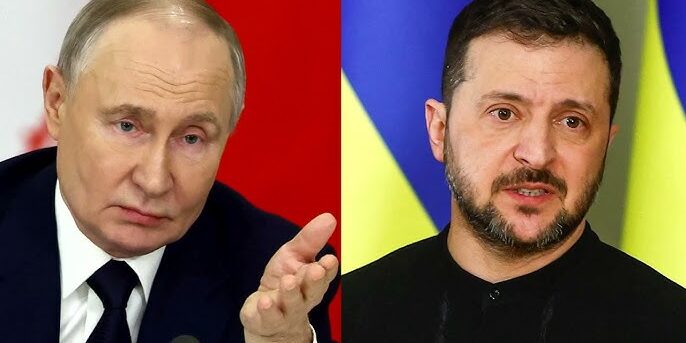 Presiden Putin dan Presiden Zelenskyy