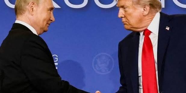 Presiden Putin dengan Presiden Trump