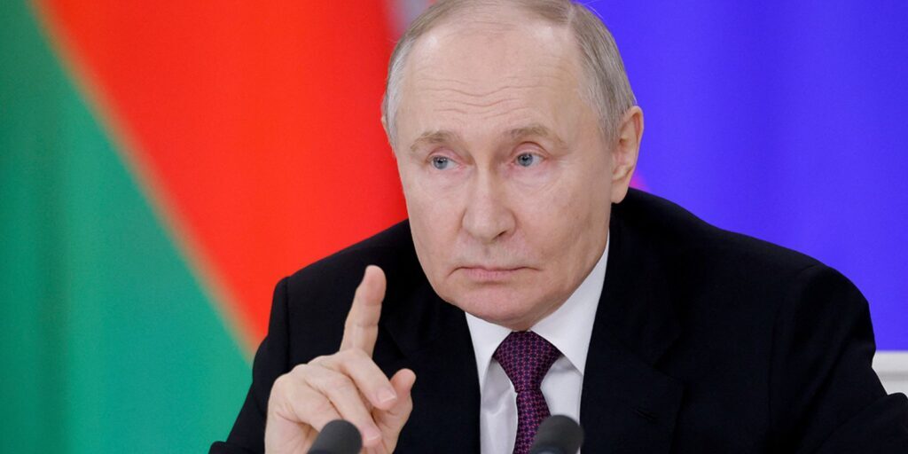 Presiden Rusia Vladimir Putin