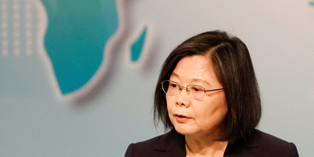 Presiden Taiwan Tsai Ing-wen 