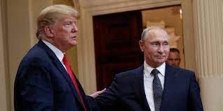 Presiden Trump bertemu Presiden Putin