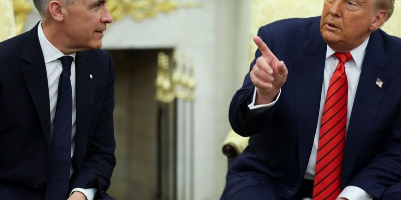 Presiden Trump dan PM Mark Carney