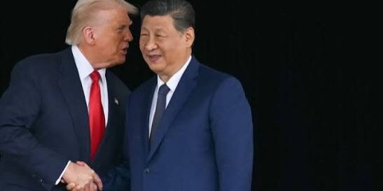 Presiden Trump dengan Presiden Xi Jinping