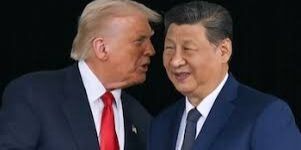 Presiden Trump dengan Presiden Xi Jinping