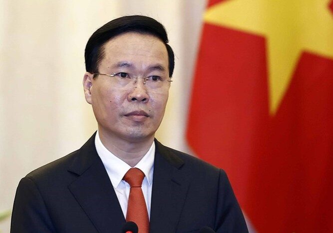 Presiden Vietnam, Vo Van Thuang mengundurkan diri