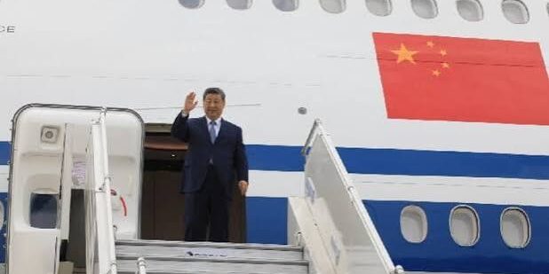 Presiden Xi Jinping tiba di India untuk KTT BRICS