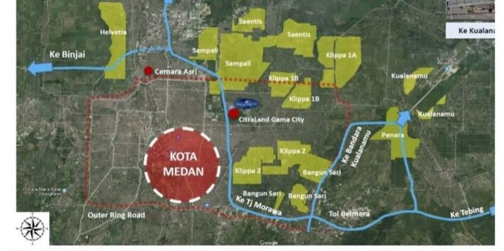 Proyek Kota Deli Megapolitan 

