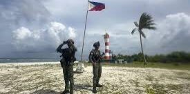 Pusat komando Penjaga Pantai Filipina (PCG) di Pulau Thitu