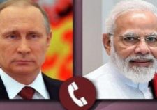 Putin bicara dengan Modi melalui telepon