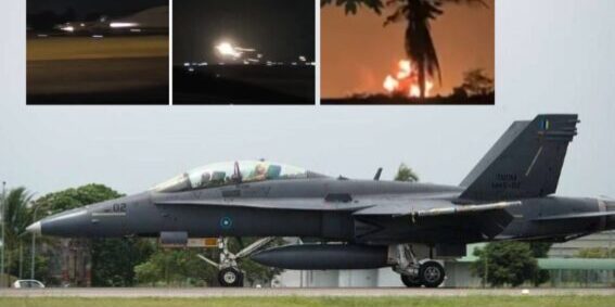 RMAF Jet Tempur FA-18D Hornet jatuh di Kuantan