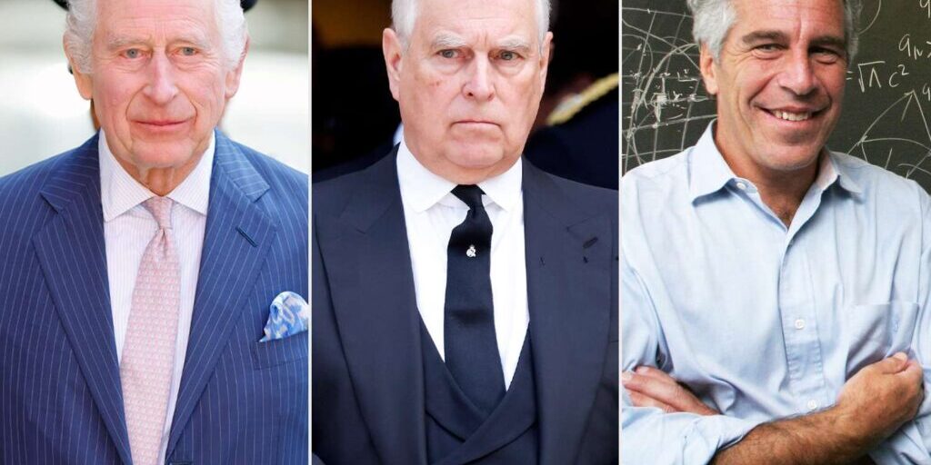 Raja Charles, Pangeran Andrew dan Jeffrey Epstein