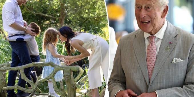 Raja Charles bertemu Pangeran Harry dan anak-anaknya