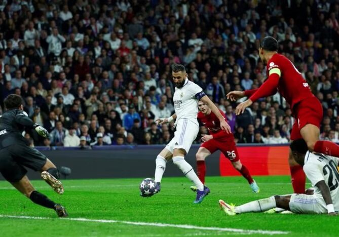 EGINDO | Real Madrid Dengan Mudah Lewati Liverpool Di Liga Champions