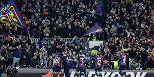 Rekor penonton di Stadion Camp Nou