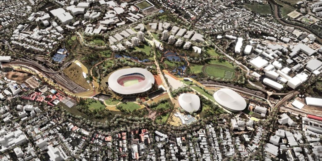 Rencana Stadion Olimpiade Brisbane 2032