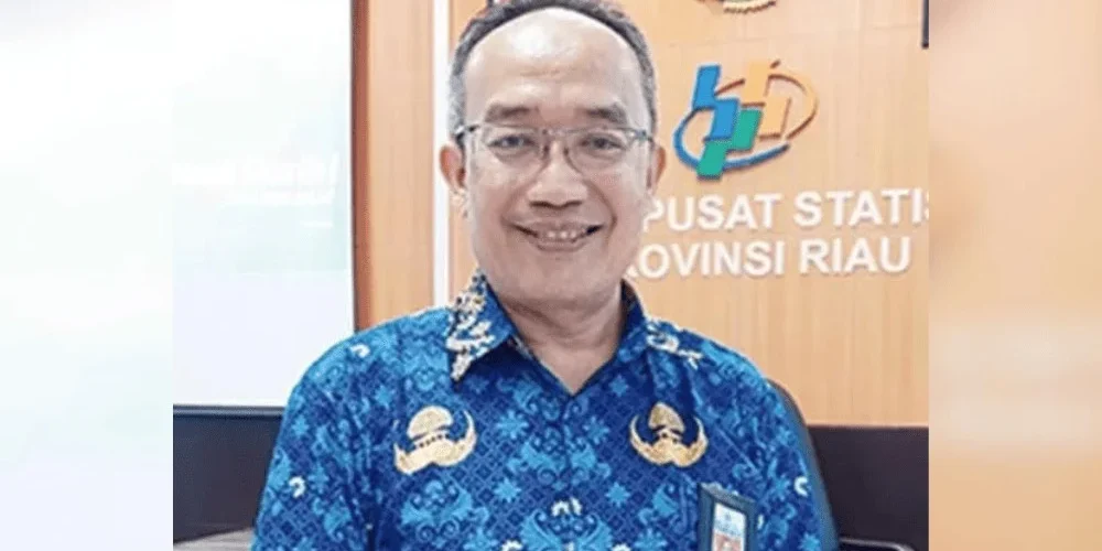Kepala BPS Provinsi Riau, Asep Riyadi ungkap PDRB Riau terbesar kedua di luar Pulau Jawa


