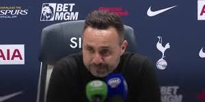 Roberto de Zerbi, manajer baru Tottenham Hotspur