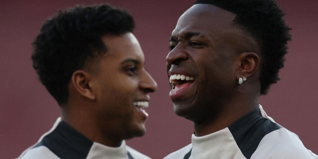 Rodrygo dan Vinicius Jr.