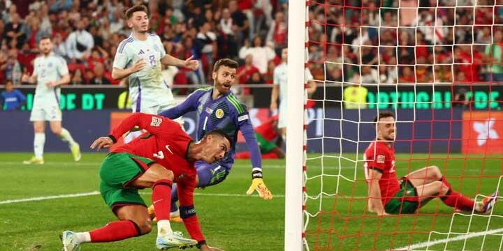 Ronaldo cetak gol di menit akhir