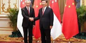 SM Lee Hsien Loong bertemu Presiden Xi Jinping