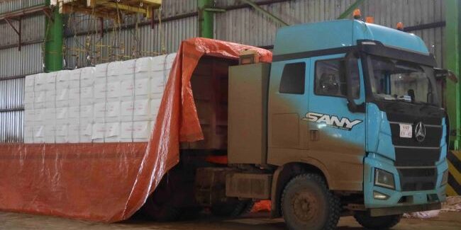 Truk Listrik dalam logistik pulp berkelanjutan