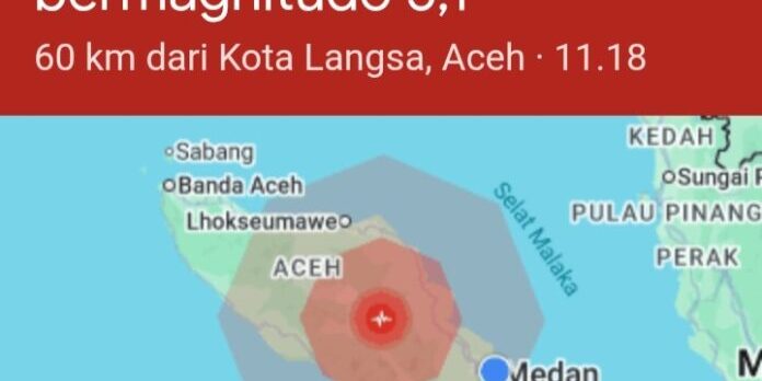 Gempa di Aceh