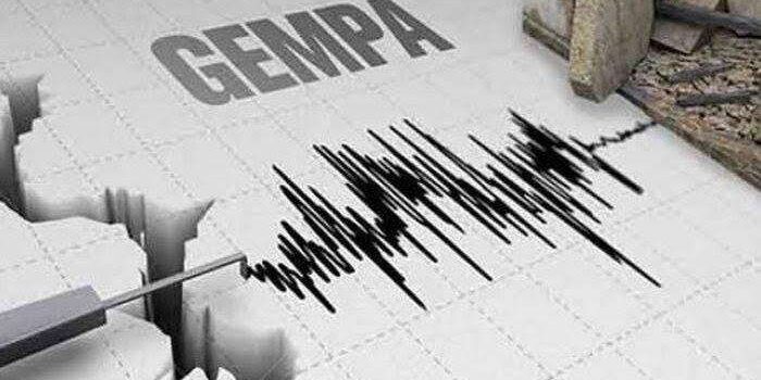 Gempa bumi yang tercatat seismometer 