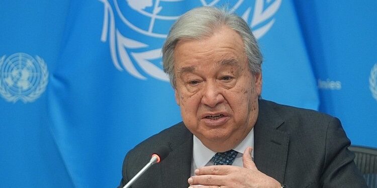 Sekretaris Jenderal PBB Antonio Guterres