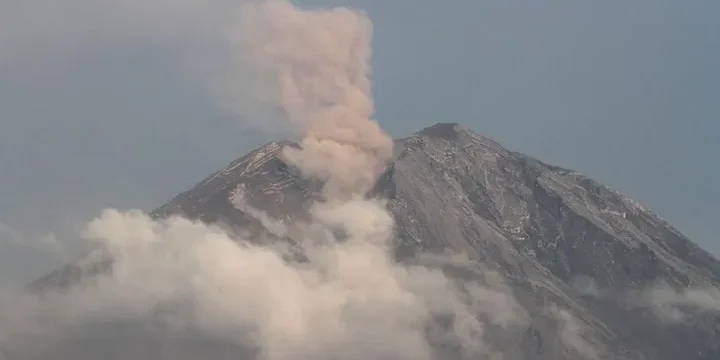 Gunung Semeru Erupsi 