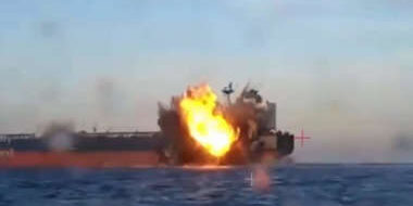 Serangan Drone Laut Ukraina ke Terminal Minyak Rusia