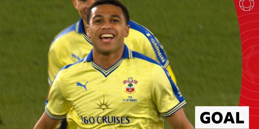 Shea Charles cetak gol kemenangan Southampton
