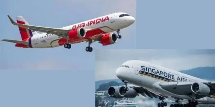 Singapore Airlines dan Air India