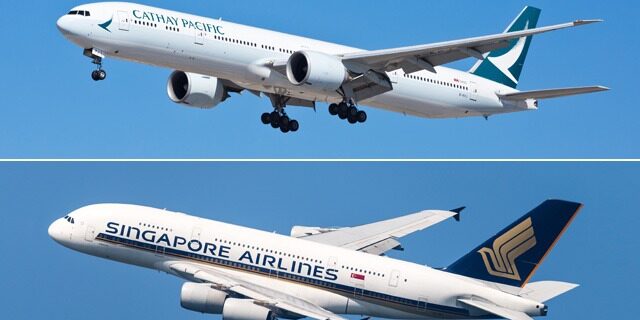 Singapore Airlines dan Cathay Pacifi