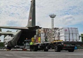Singapura kirim bantuan ke Gaza melalui udara