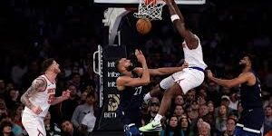 Slam dunk O.G.Anunoby - New York Knicks