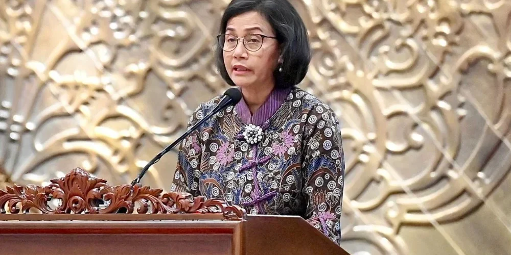 Menteri Keuangan (Menkeu) Sri Mulyani Indrawati

