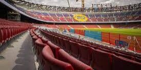 Stadion Camp Nou sedang di-renovasi